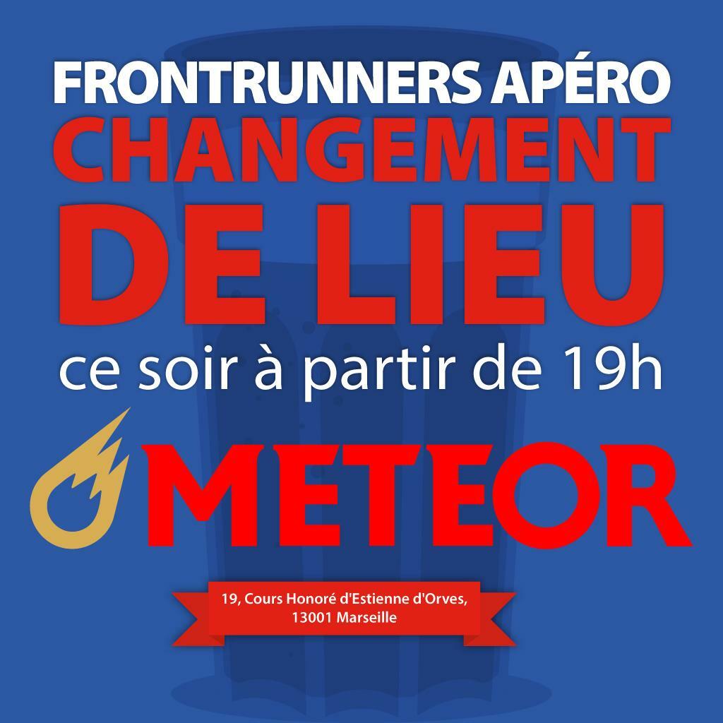 Apéro FRM – Vendredi 6 février - 19h - Météor